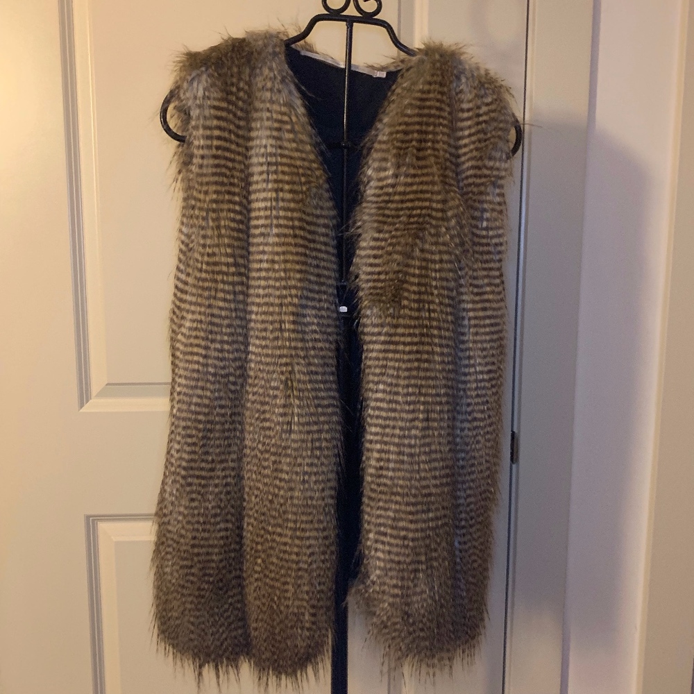 High Quality Faux Fur Vest